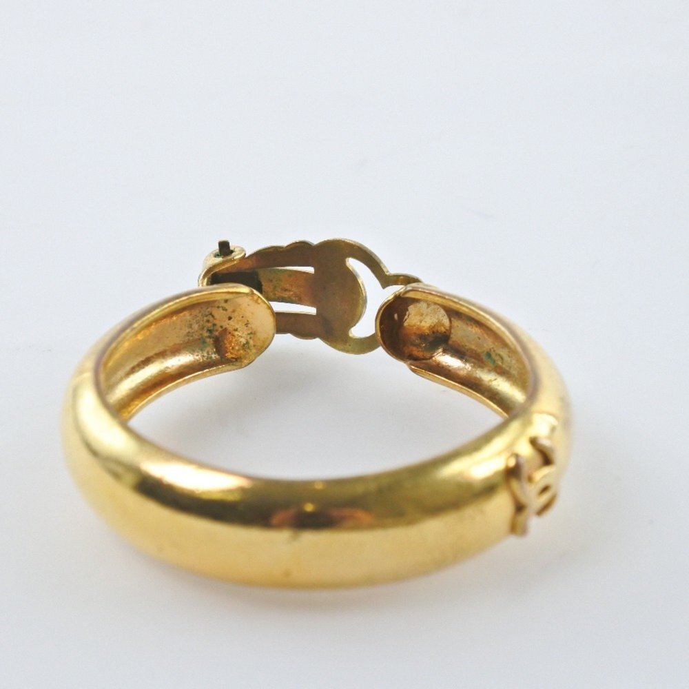 CHANEL Gold Earrings - Picture 6 of 7